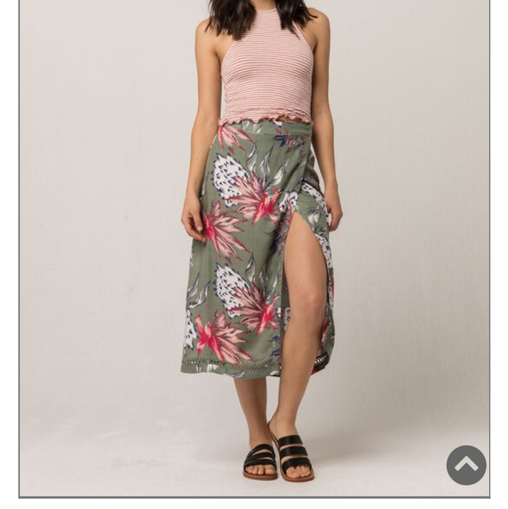Roxy Endless Valley midi skirt size M